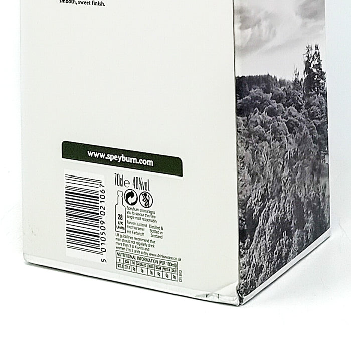 Speyburn 10 Year Old Single Malt Scotch Whisky, 70cl, 40% ABV