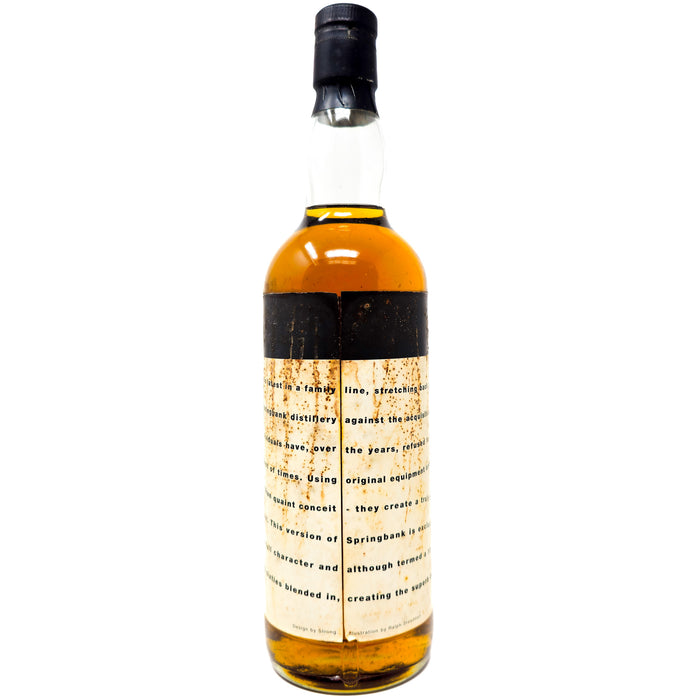 Springbank 10 Year Old Against the Grain for Oddbins Single Malt Scotch Whisky, 70cl, 46% ABV
