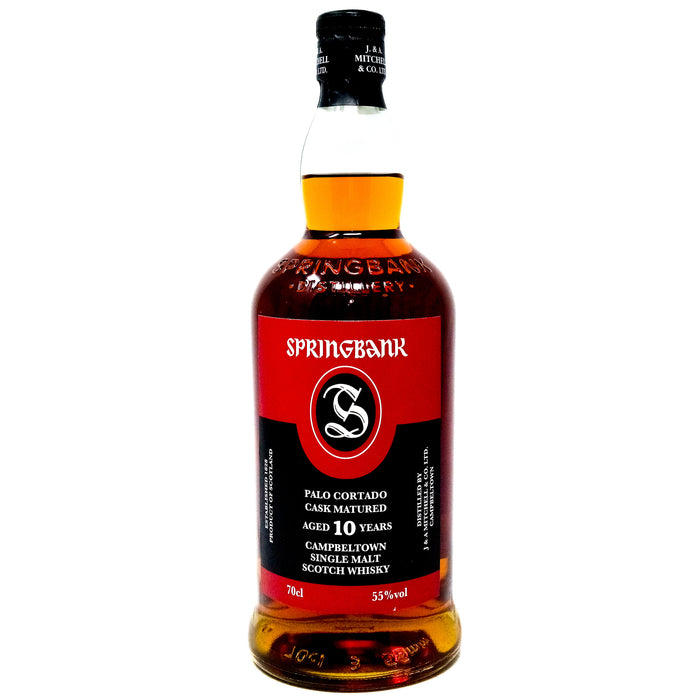 Springbank 2013 10 Year Old Palo Cortado Cask Single Malt Scotch Whisky, 70cl, 55% ABV