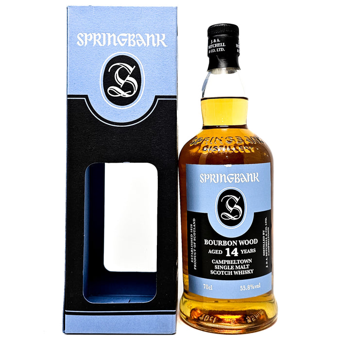Springbank 2002 14 Years Old Bourbon Wood Single Malt Scotch Whisky, 70cl, 55.8% ABV