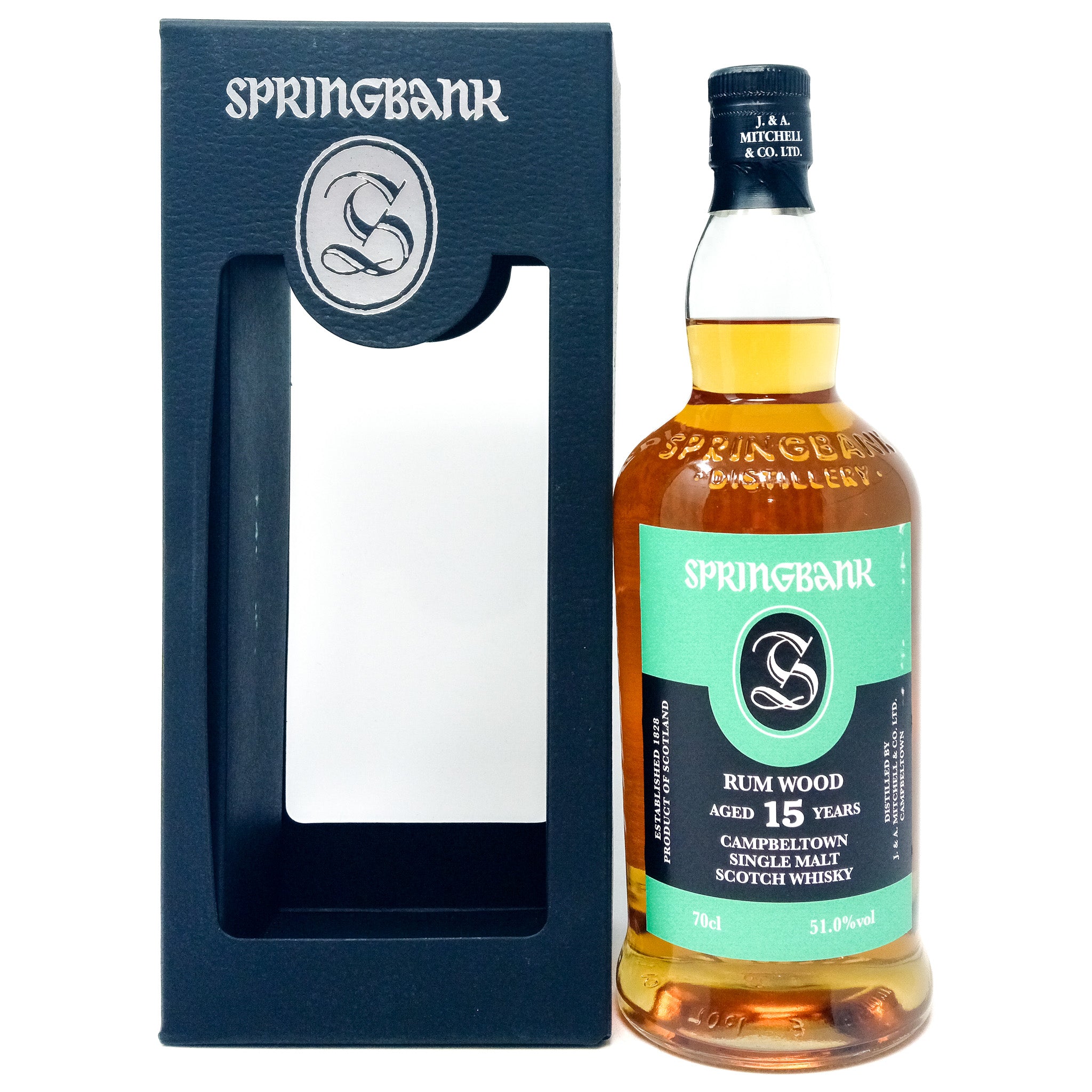 SPRINGBANK 10年 & 15年 ラム Springbank - 10 & 15 Year Old (2023 Release) 2 x 70cl Whisky