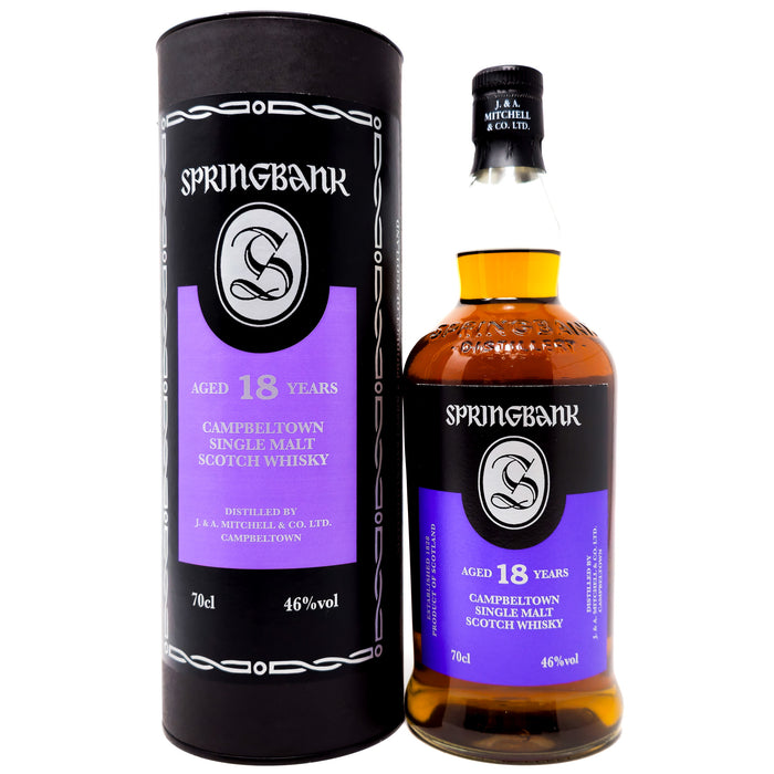 Springbank 18 Year Old 2021 Release Single Malt Scotch Whisky, 70cl, 46% ABV