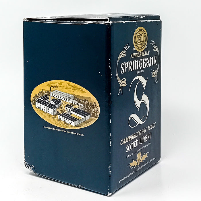 Springbank 21 Year Old Ceramic Single Malt Scotch Whisky, 70cl, 43% ABV