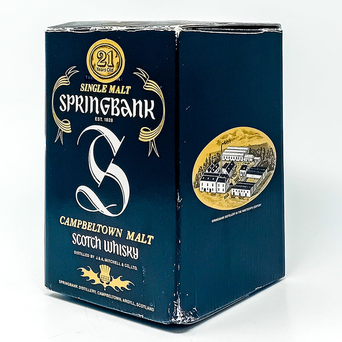 Springbank 21 Year Old Ceramic Single Malt Scotch Whisky, 70cl, 43% ABV