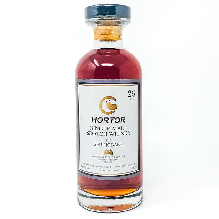 Springbank 1997 26 Year Old Hortor Single Malt Scotch Whisky, 70cl, 49.0% ABV