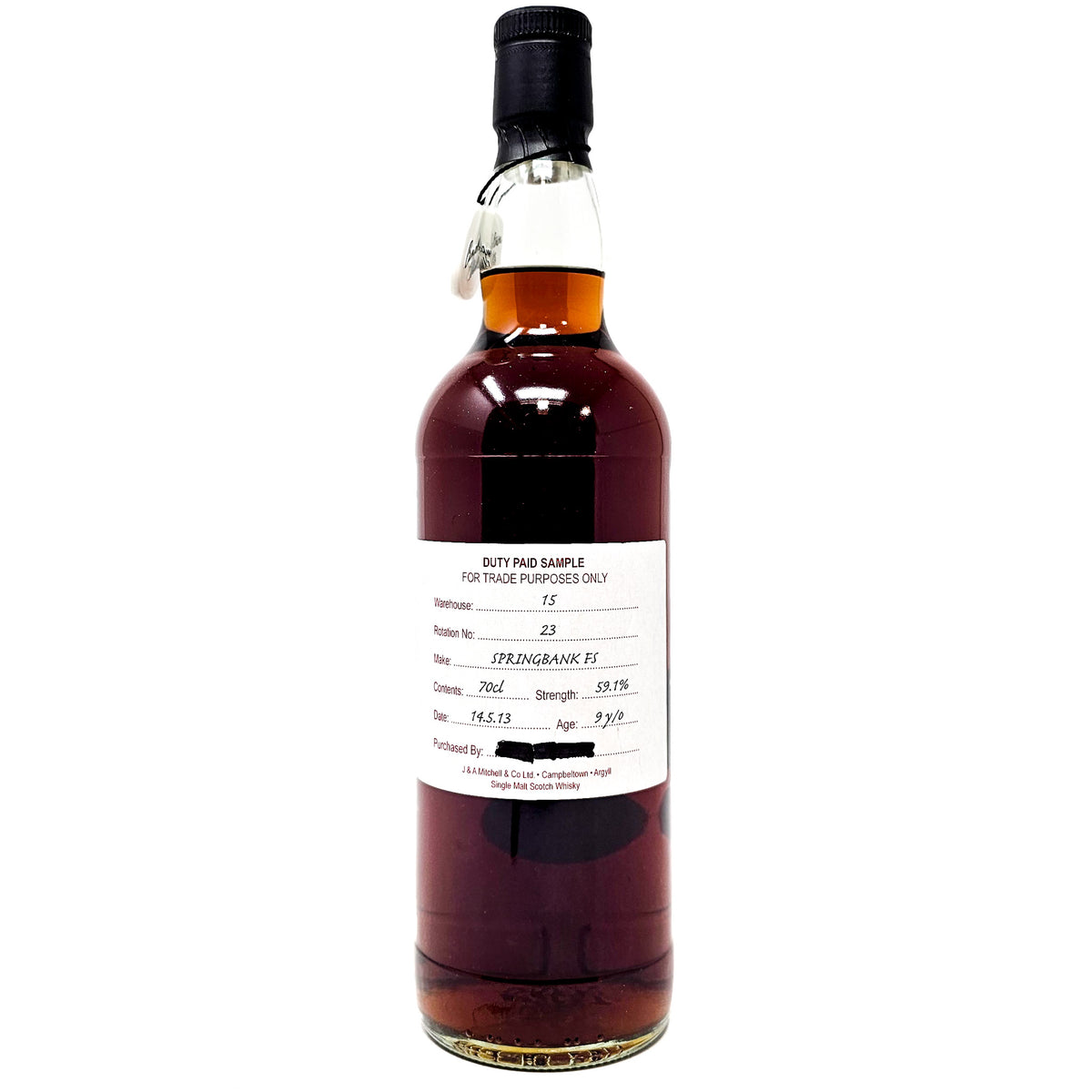 Springbank PureMalt ScotchWhisky 未開封 Springbank 08-year-old - Ratings and reviews - Whiskybase
