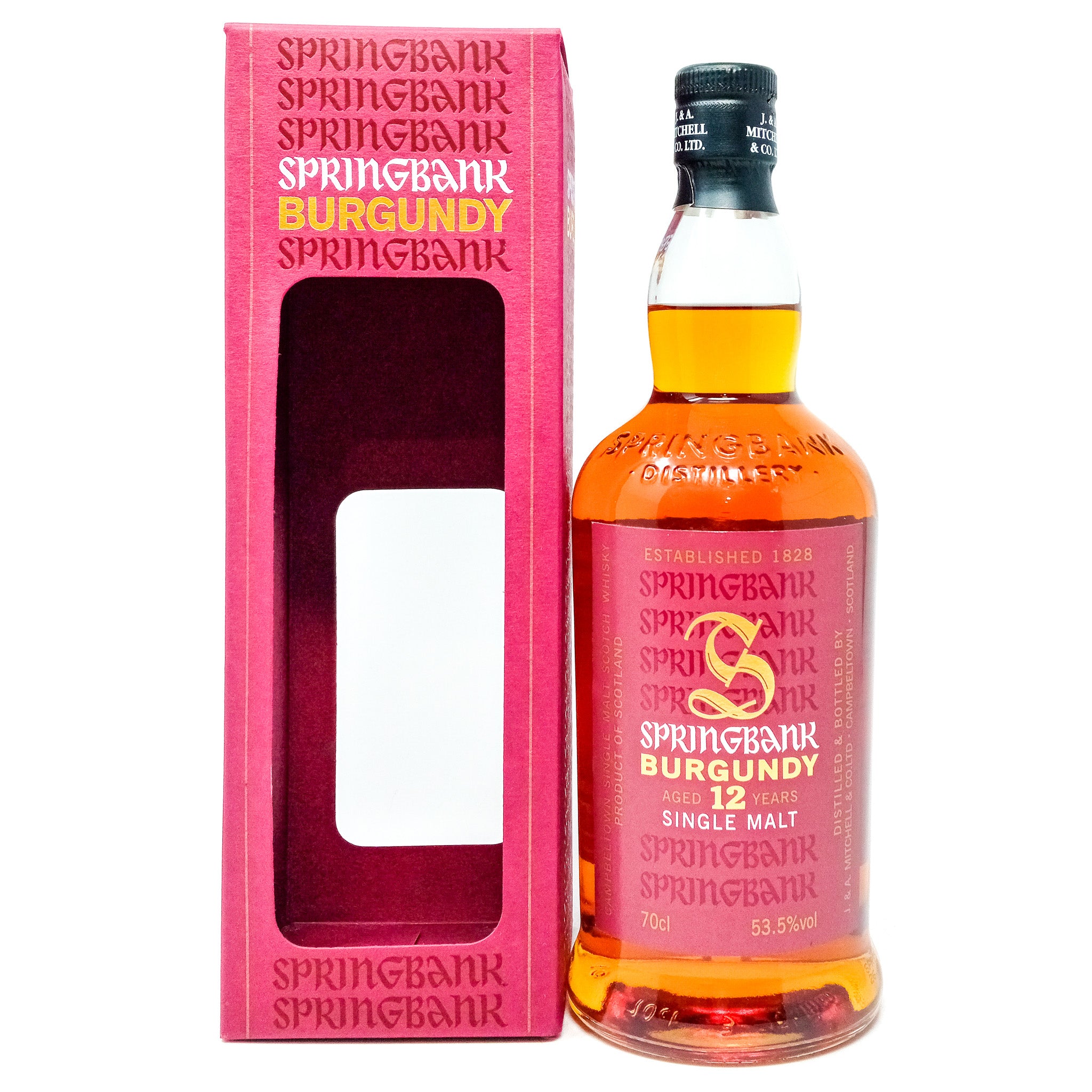 SPRINGBANK 12年 スコッチウイスキー 750ml SPRING BANK スプリングバンク 12年 スコッチ ウイスキー特級 陶器