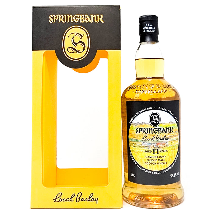 Springbank 2006 Local Barley 11 Year Old Single Malt Scotch Whisky, 70cl, 53.1% ABV