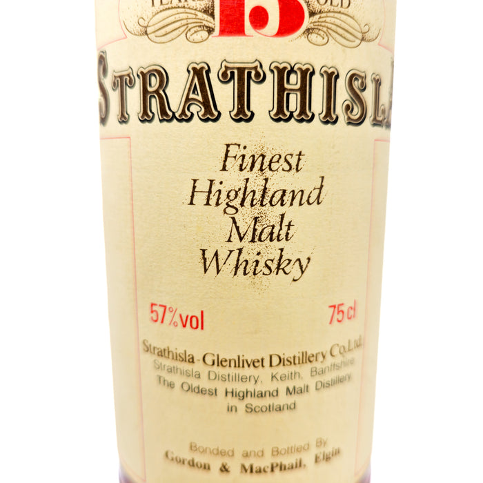 Strathisla 15 Year Old Gordon and MacPhail 57% 1980s Single Malt Scotch Whisky 70cl, 43% ABV