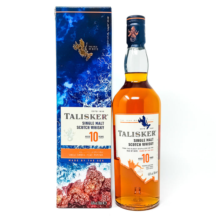 Talisker 10 Year Old Single Malt Scotch Whisky, 70cl, 45.8% ABV