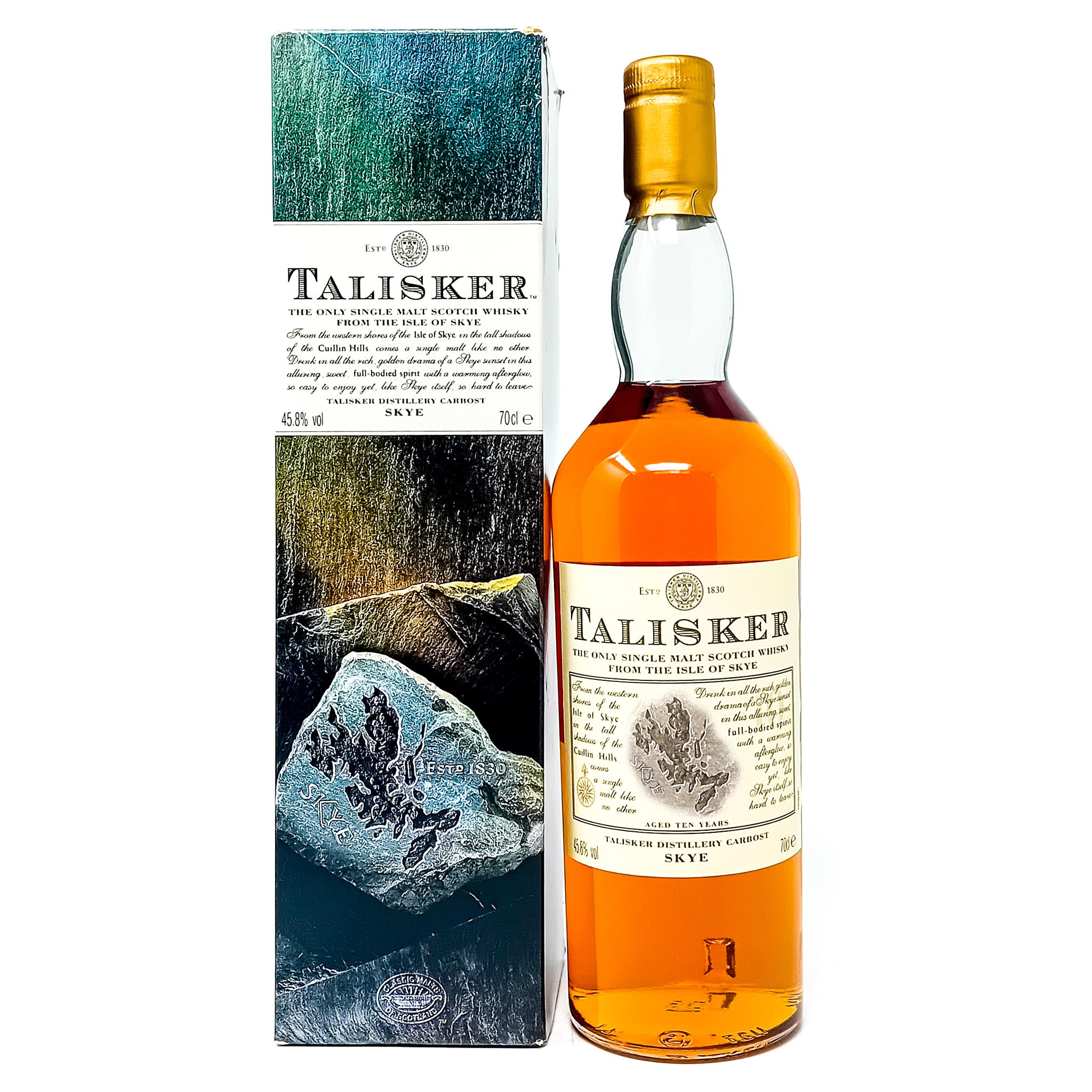 Talisker 10 Old Style – Rare Single Malt Scotch Whisky