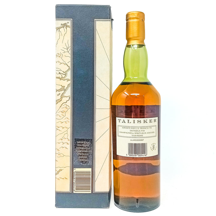 Talisker 10 Year Old Map Label Single Malt Scotch Whisky, 70cl, 45.8% ABV