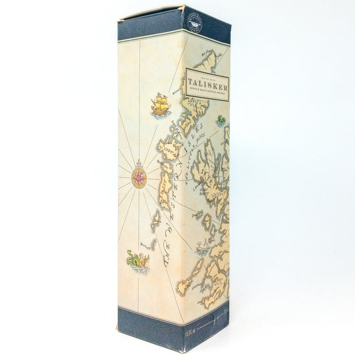 Talisker 10 Year Old Map Label Single Malt Scotch Whisky, 70cl, 45.8% ABV