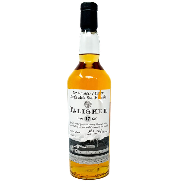 Talisker 17 Year Old The Manager's Dram Single Malt Scotch Whisky, 70cl, 55.2% ABV