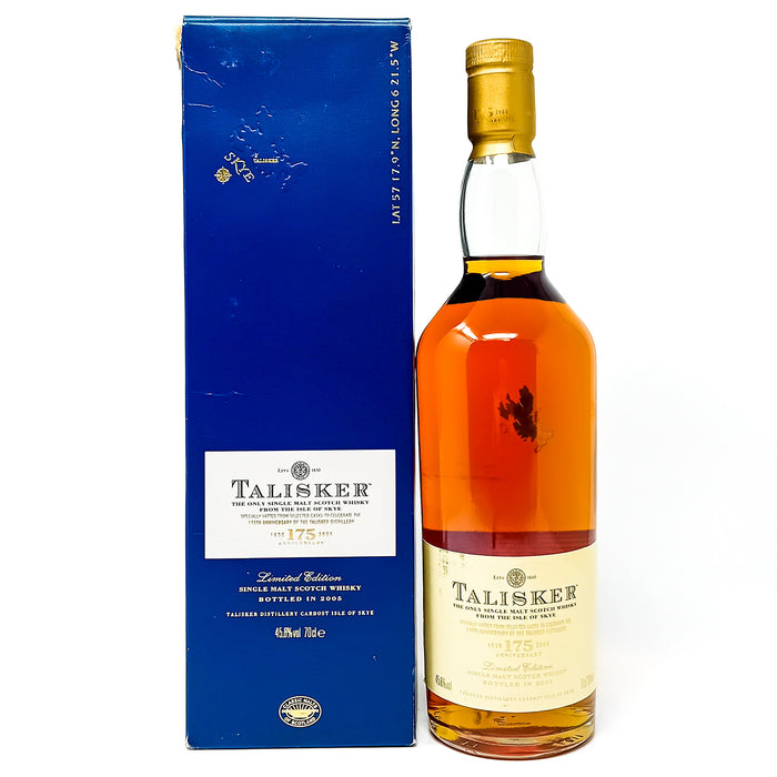 Talisker 175th Anniversary Limited Edition Single Malt Scotch Whisky, 70cl, 45.8% ABV