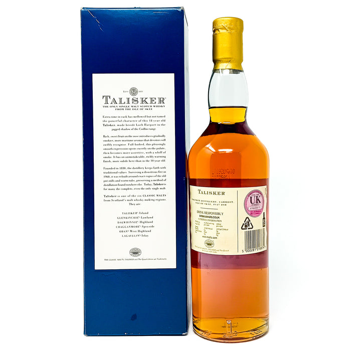 Talisker 18 Year Old pre-2012 Single Malt Scotch Whisky, 70cl, 45.8% ABV