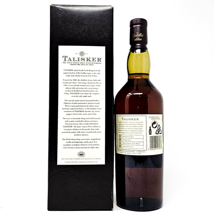 Talisker 1992 Distillers Edition TD-S:5HT Single Malt Scotch Whisky, 70cl, 45.8% ABV