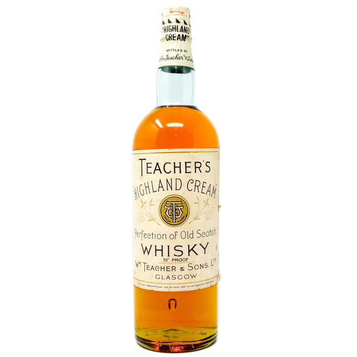 Teacher's Highland Cream Blended Scotch Whisky, 70° Proof