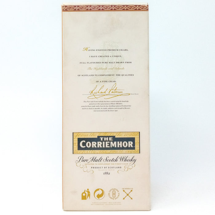 The Corriemhor Cigar Reserve Pure Malt Scotch Whisky, 70cl, 40% ABV