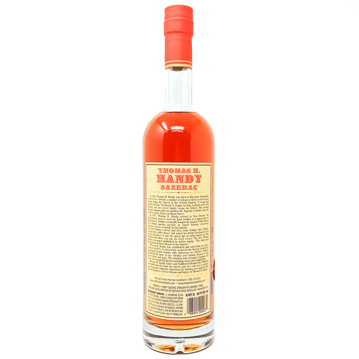 Thomas H. Handy 2024 Release Sazerac Straight Rye Whiskey, 75cl, 63.6% ABV