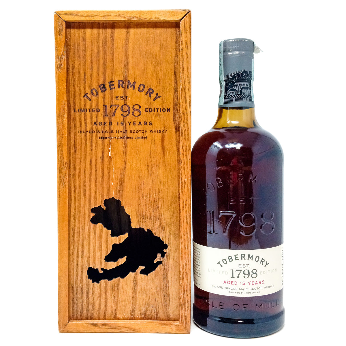 Tobermory 15 Year Old Limited Edition Single Malt Scotch Whisky 70cl,