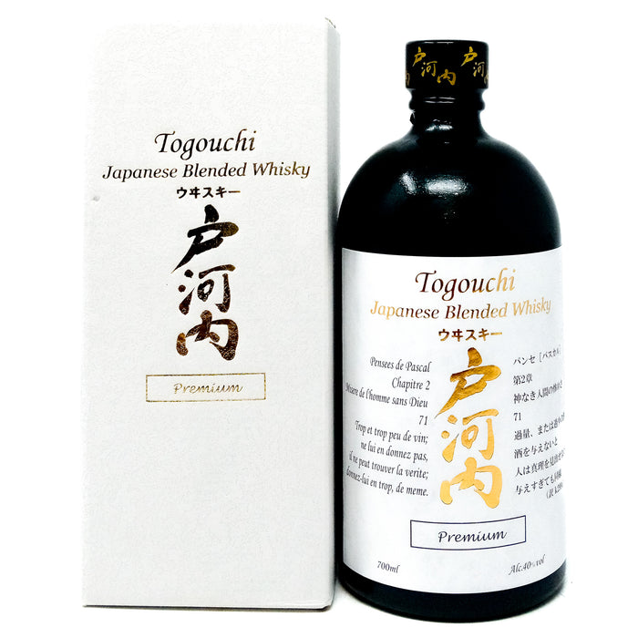 Togouchi Premium Japanese Blended Whisky, 70cl, 40% ABV