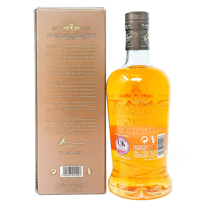 Tomatin Legacy Single Malt Scotch Whisky, 70cl, 43% ABV