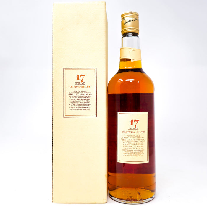 Tomintoul 1969 17 Year Old Marks & Spenser 1980s Single Malt Scotch Whisky, 75cl, 40% ABV