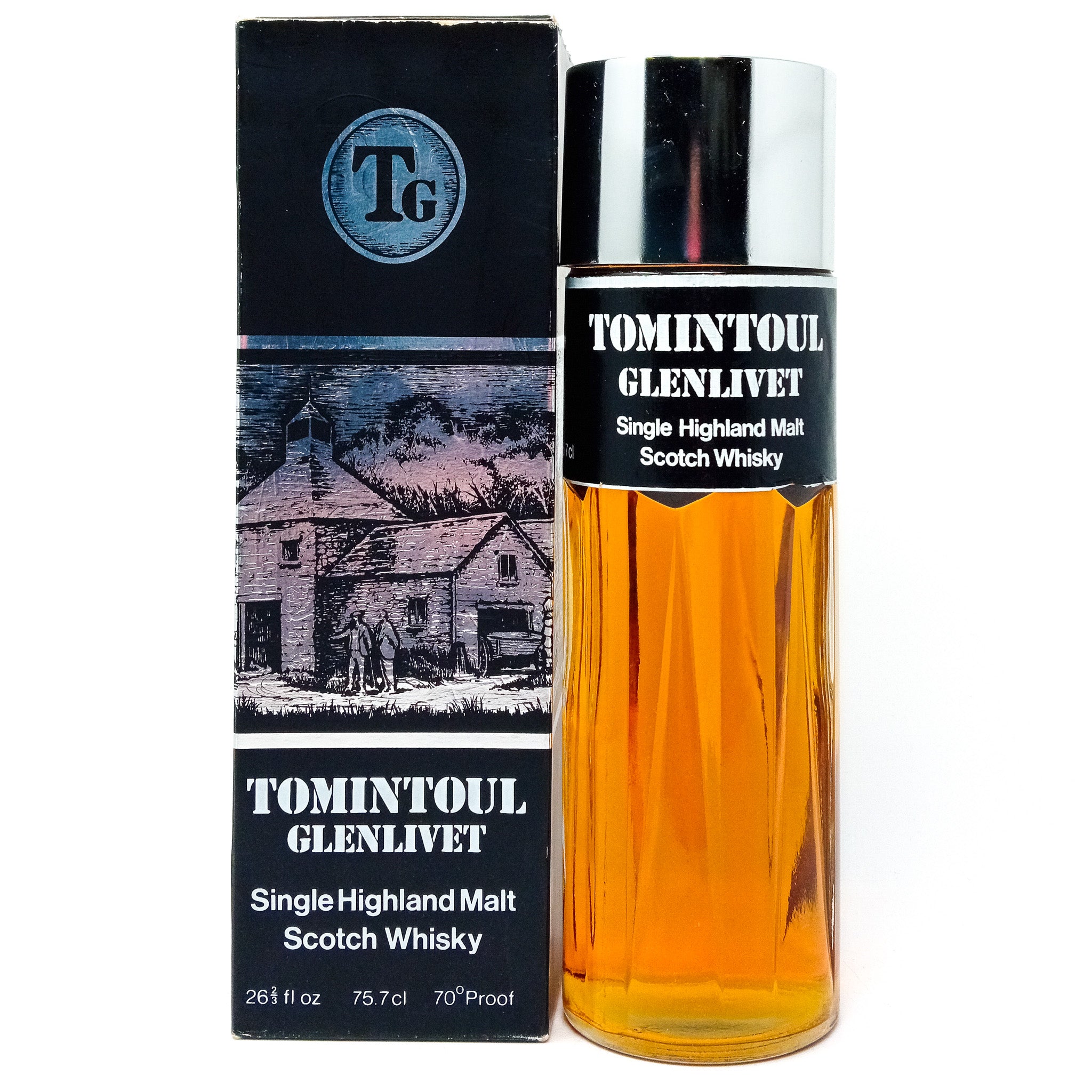 Tomintoul Glenlivet Perfume Whisky 75cl | Collectible Vintage