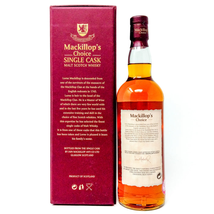 Tormore 1988 Mackillop's Choice Cask Strength Single Malt Scotch Whisky, 70cl, 47.8% ABV
