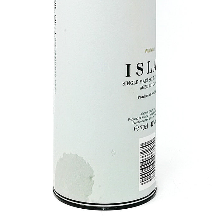 Waitrose Islay Malt 10 Year Old Single Malt Scotch Whisky, 70cl, 40% ABV