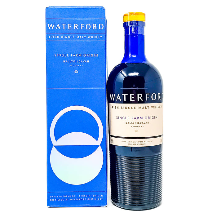 Waterford Ballykilcavan Edition 1.1 Single Malt Irish Whiskey, 70cl, 50% ABV