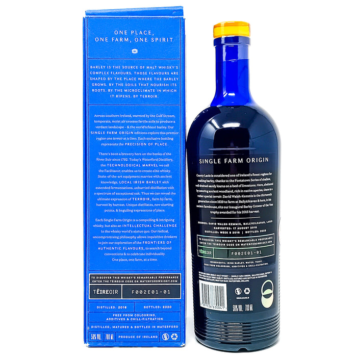 Waterford Ballykilcavan Edition 1.1 Single Malt Irish Whiskey, 70cl, 50% ABV