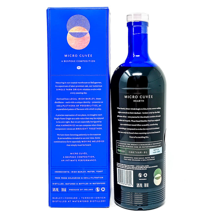 Waterford Hearth Micro Cuvée Single Malt Irish Whiskey 70cl, 50% ABV