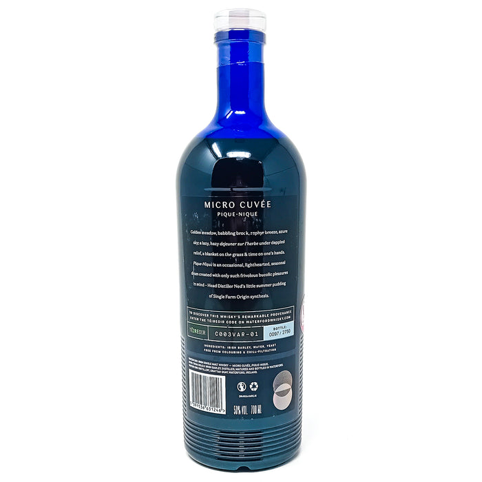 Waterford Pique-Nique Micro Cuvee Single Malt Irish Whiskey 70cl, 50% ABV