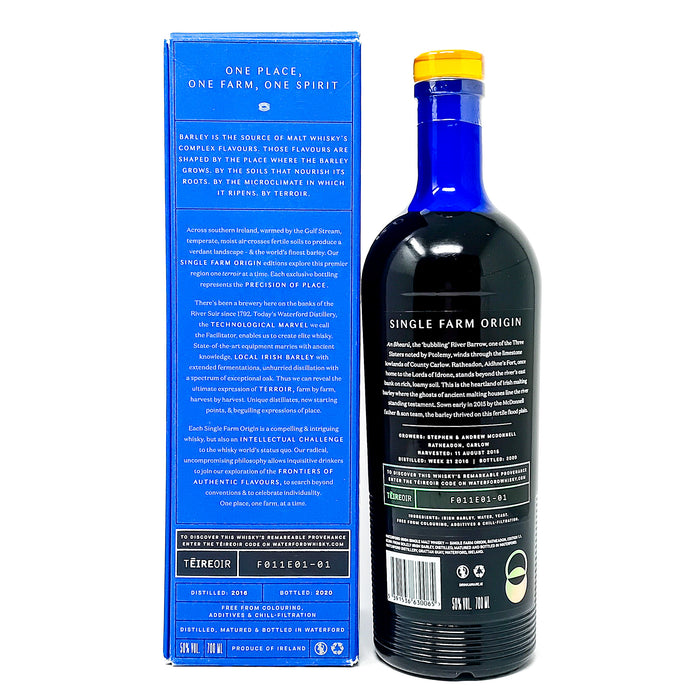 Waterford Ratheadon Edition 1.1 Single Malt Irish Whisky, 70cl, 50% ABV
