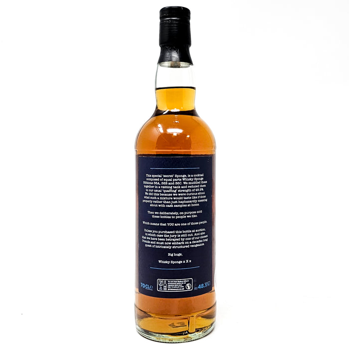 Ballechin 15 Year Old Whisky Sponge Second Secret Edition Single Malt Scotch Whisky, 70cl, 48.5% ABV