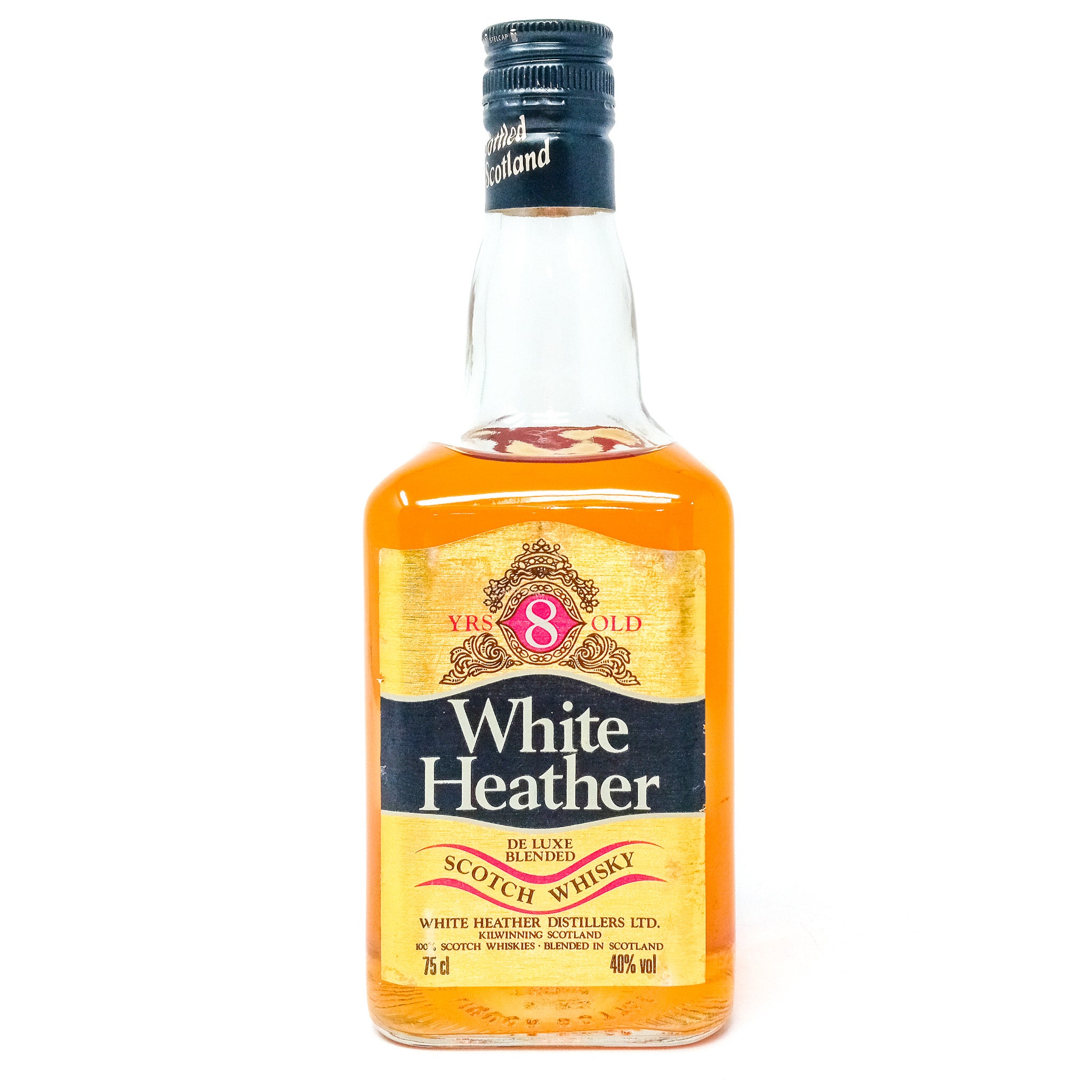 ウイスキー White Heather 8 Years Old Scotch Whisky White Heather 8 Year Old Blended Scotch Whisky, 75cl, 40% ABV