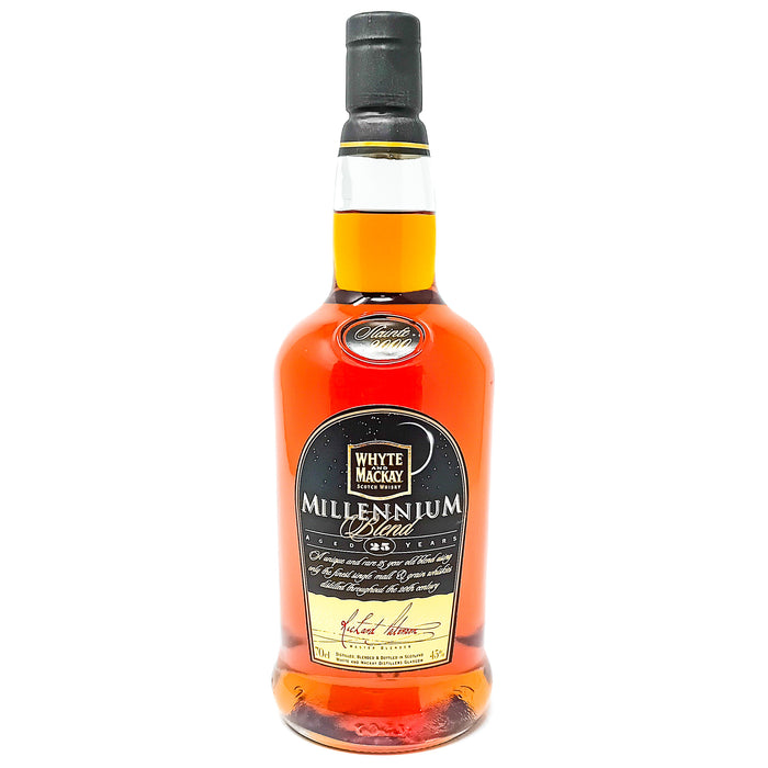 Whyte & Mackay Millennium 25 Year Old Blended Scotch Whisky, 70cl, 45% ABV