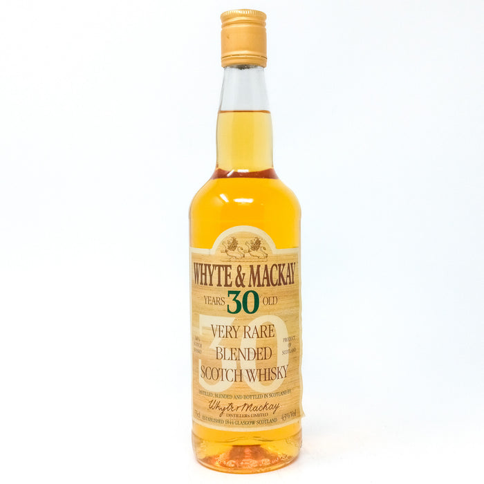 Whyte & Mackay 30 Year Old Very Rare Blended Scotch Whisky, 75cl, 43% ABV