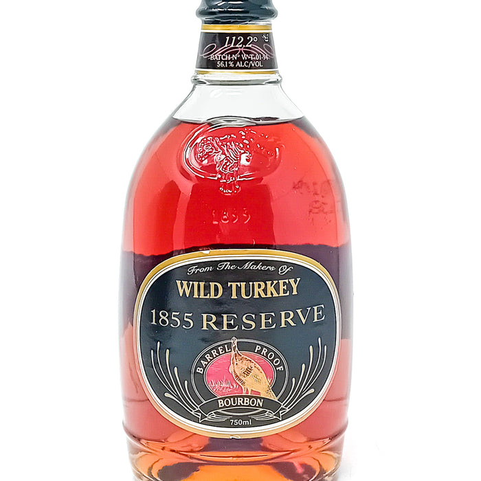 Wild Turkey 1855 Reserve Kentucky Straight Bourbon, 75cl, 112.2° Proof (56.1% ABV)