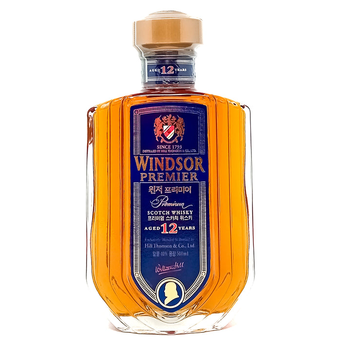Windsor Premier 12 Year Old Blended Scotch Whisky, 50cl, 40% ABV