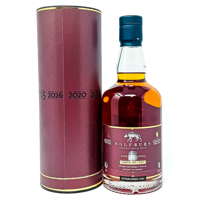 Wolfburn 9 Year Old 2023 Anniversary Series Single Malt Scotch Whisky, 70cl, 52.3% ABV