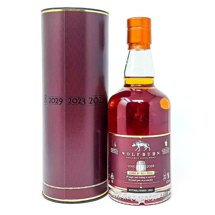 Wolfburn 12 Year Old 2026 Anniversary Series Single Malt Scotch Whisky, 70cl, 55.2% ABV