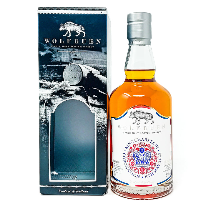 Wolfburn King Charles III Coronation Single Malt Scotch Whisky, 70cl, 57.8% ABV