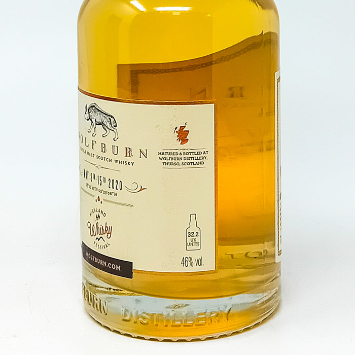 Wolfburn Quarter Cask 2020 (Cancelled) Single Malt Scotch Whisky, 70cl, 46% ABV