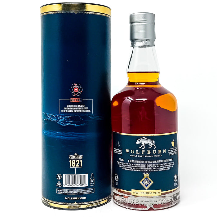 Wolfburn 10 Year Old Vulcan Single Malt Scotch Whisky, 70cl, 46% ABV