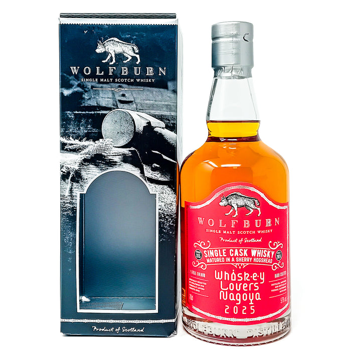 Wolfburn Whisky Lovers Nagoya 2025 Single Malt Scotch Whisky, 70cl, 57% ABV