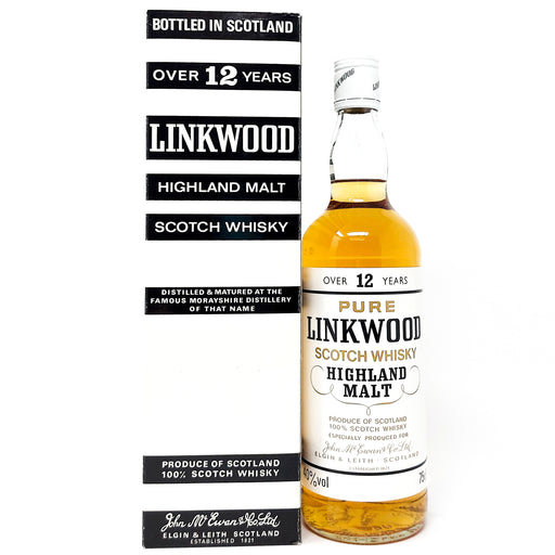 Linkwood 12 Year Old Pure Malt Scotch Whisky, 75cl, 40% ABV (7036749119551)