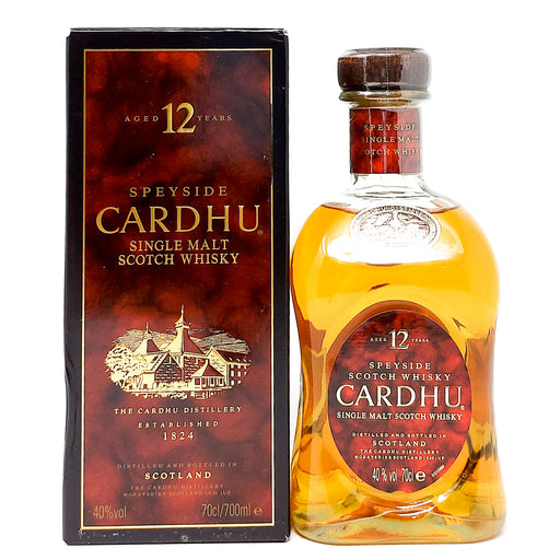 Cardhu 12 Year Old Single Malt Scotch Whisky, 70cl, 40% ABV (7128661295167)